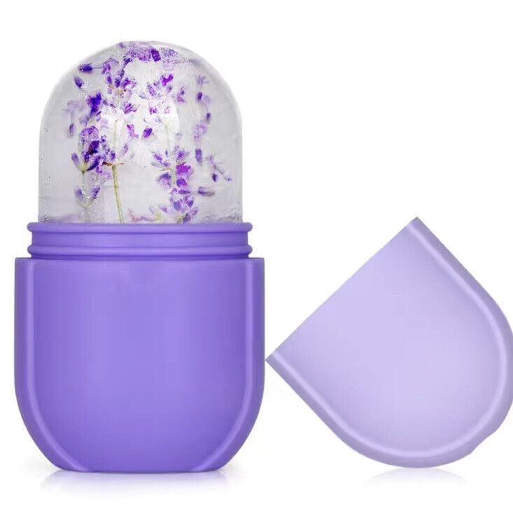Jade Roller with Gua Sha, Silicone Ice Roller, and Free Derma Roller