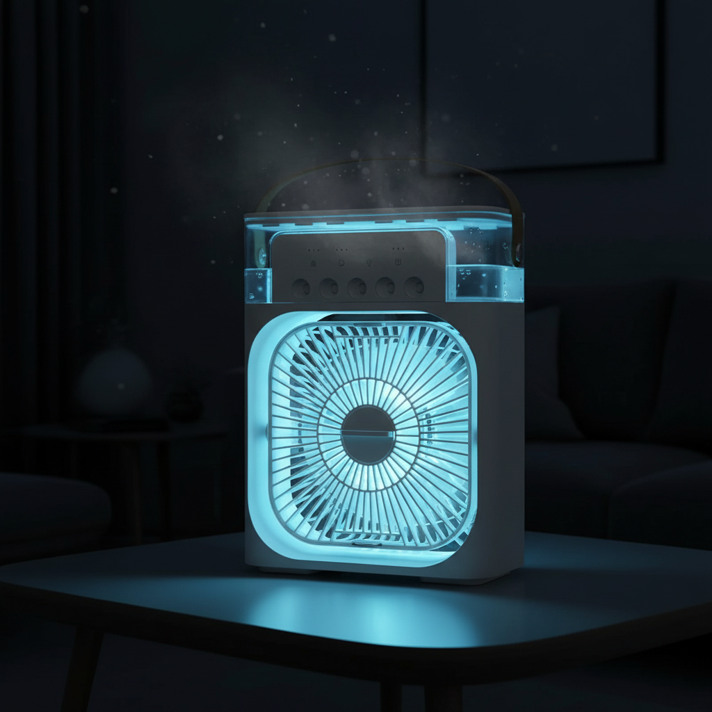 Portable Air Conditioner Mist Fan